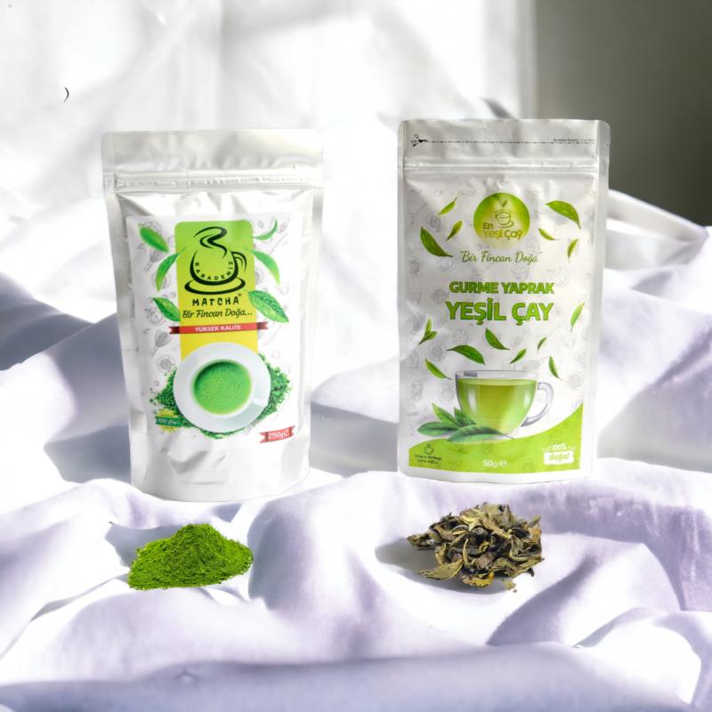 Karadeniz Matcha®  Yüksek Kalite 250 GR + Ücetsiz 50 Gram Yaprak Yeşil Çay
